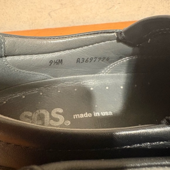SAS Diplomat Men\'s Black Slip-On Comfort Leather Loafer Dress Shoes Size 9.5 main image 5